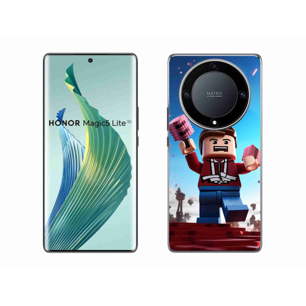 Gél borítás mmCase a Honor Magic 5 Lite 5G számára - roblox 2
