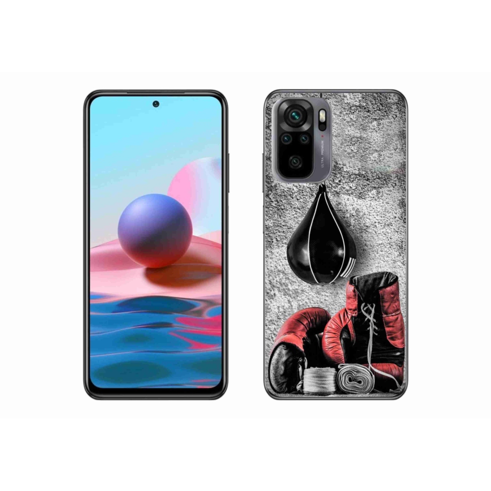 Gél borítás mmCase a Xiaomi Redmi Note 10S-hez - bokszzsák és kesztyűk