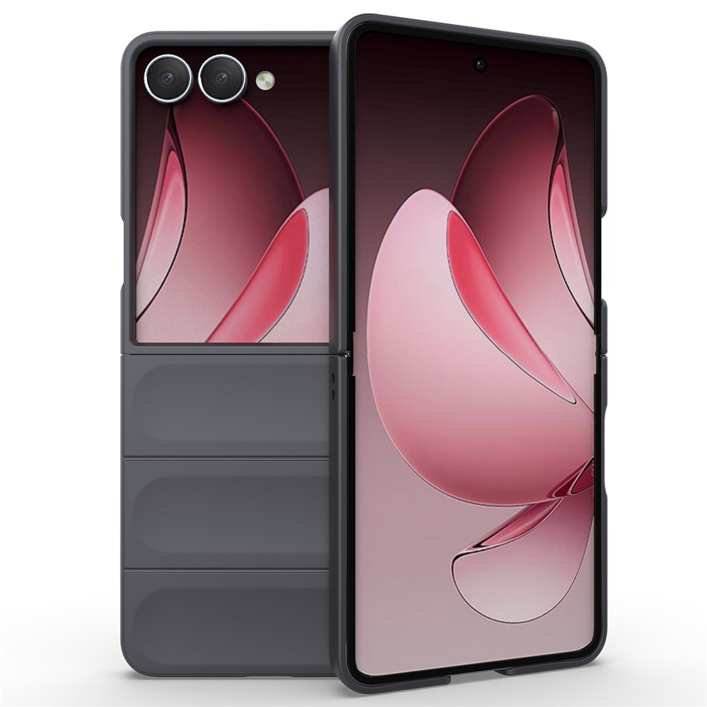 Rugg tartós zselés tok Samsung Galaxy Z Flip7 5G készülékhez - sötétszürke