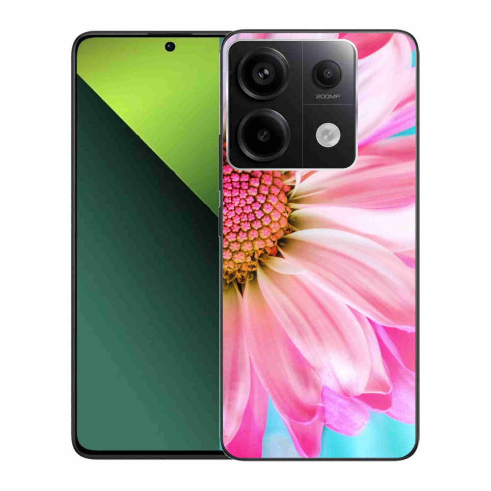 Gél borítás mmCase a Xiaomi Redmi Note 13 Pro 5G/Poco X6 5G számára - rózsaszín virág