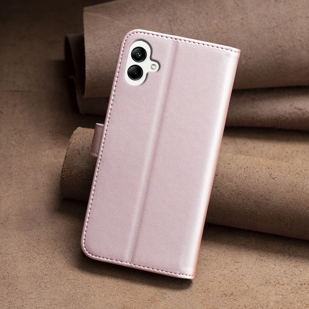 BNF könyv tok Samsung Galaxy A06 4G - rózsaarany színben