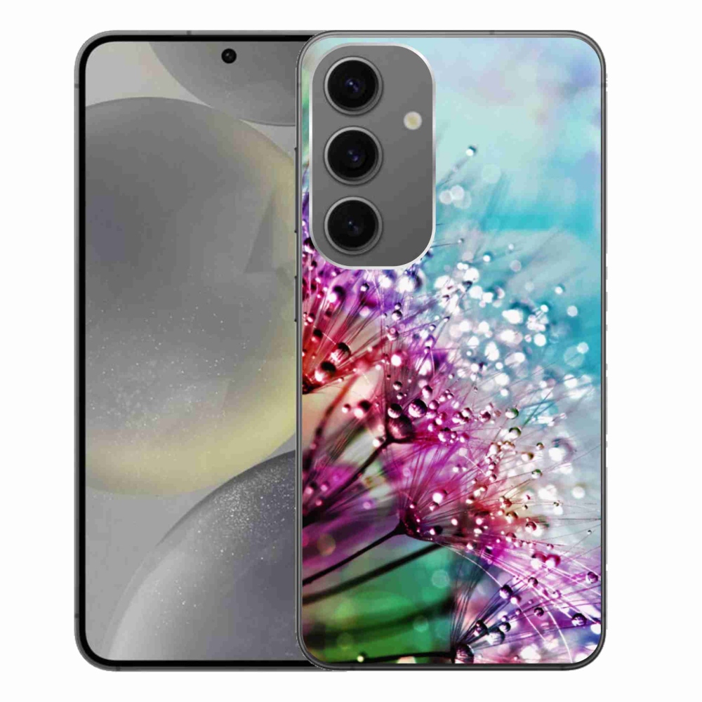 Zselés borítás mmCase Samsung Galaxy S24+ - színes virágok