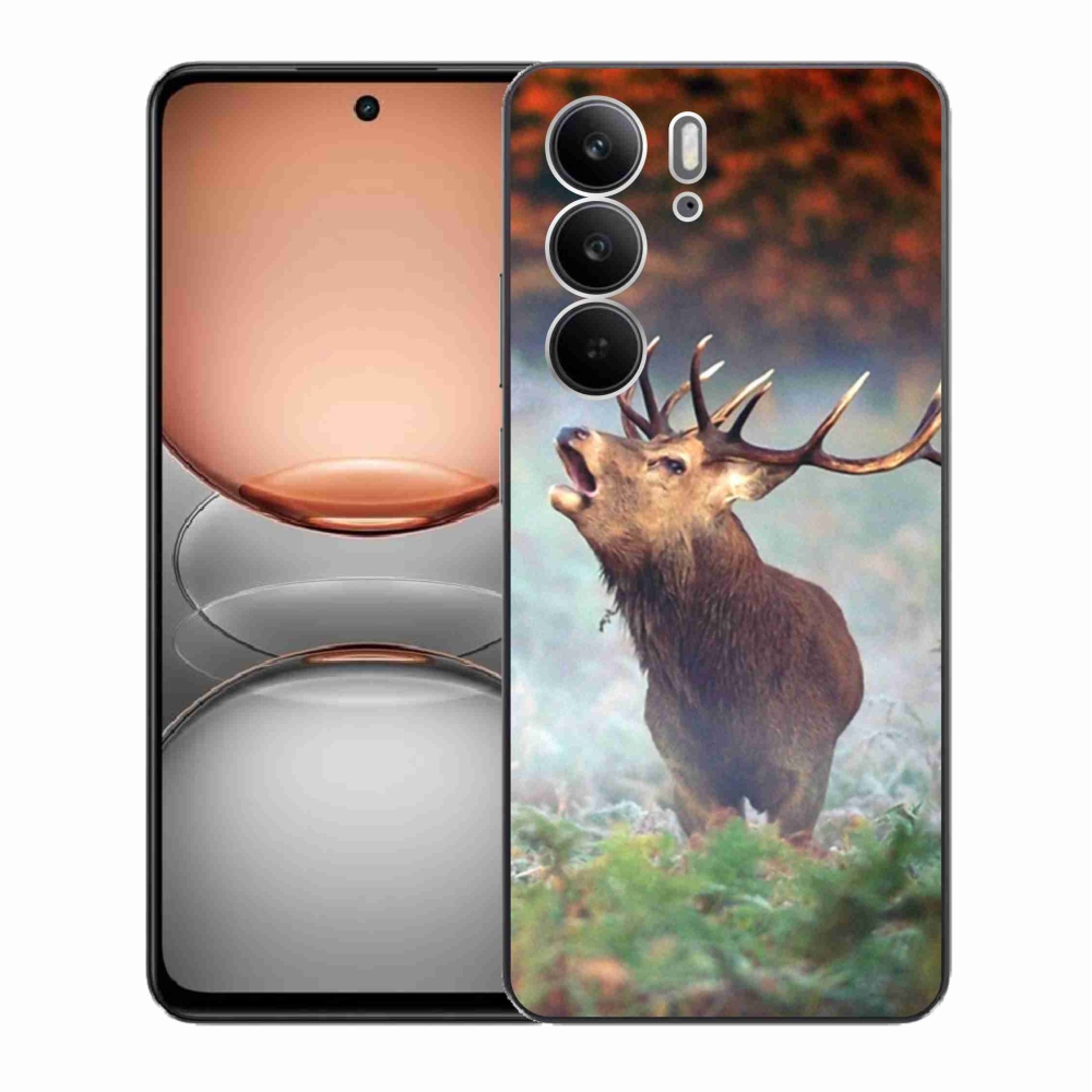 Zselés borítás mmCase a Realme C75 készülékhez - szarvas 2