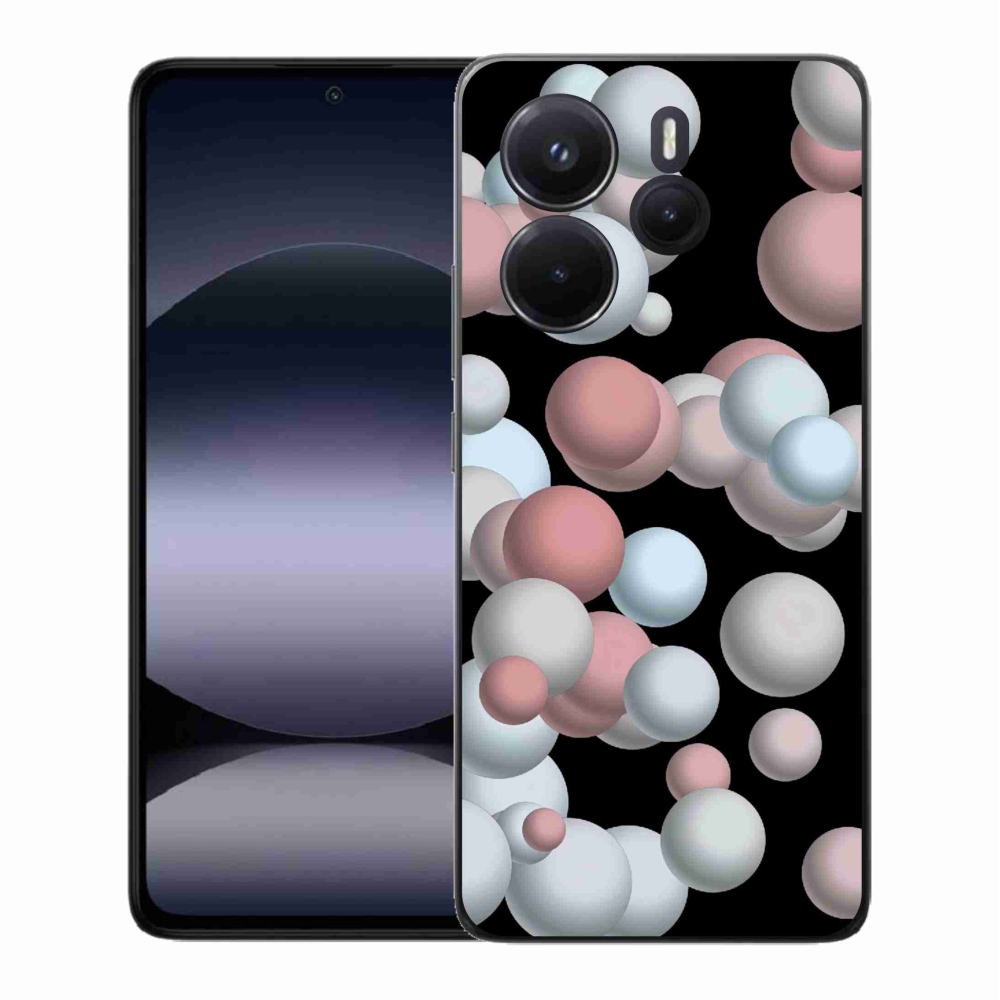 Gél borítás mmCase a Xiaomi Redmi Note 14-hez - absztrakt motívum 27