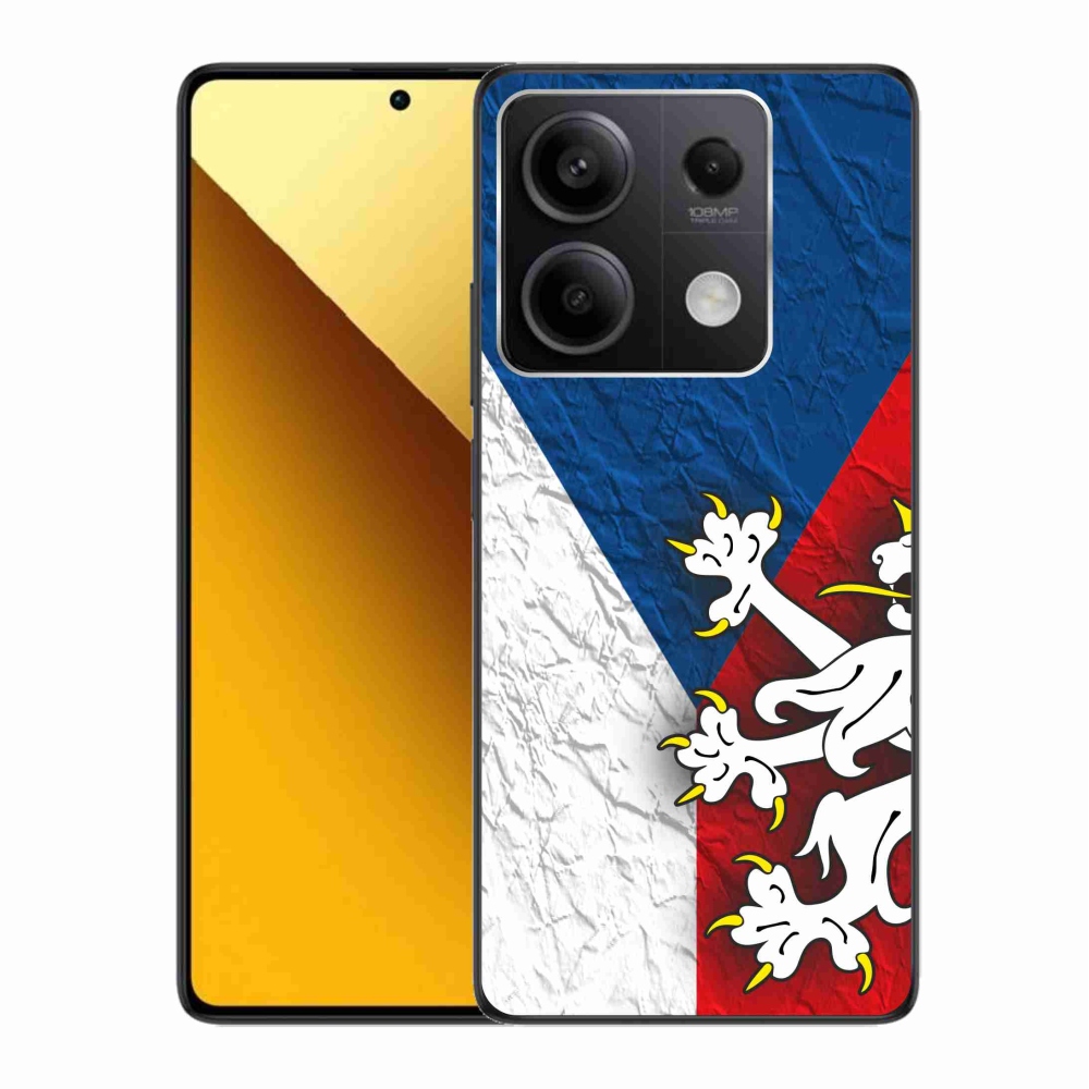 Gél borítás mmCase a Xiaomi Redmi Note 13 5G - cseh zászlóhoz 1