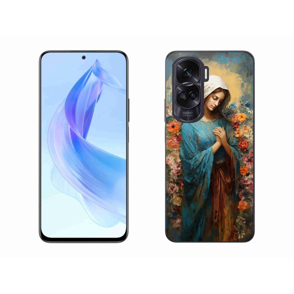Zselés borítás mmCase a Honor 90 Lite-hoz - szent asszony