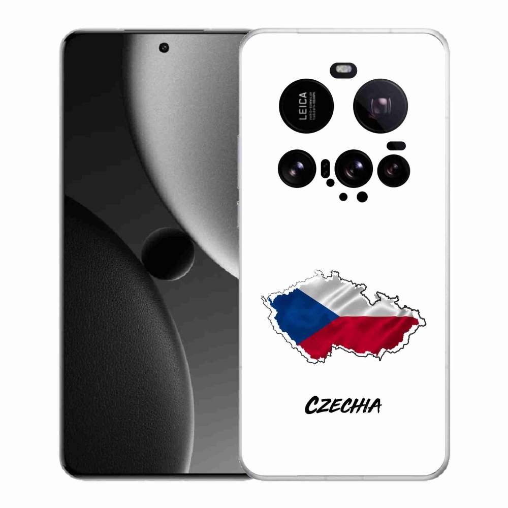 Gél borítás mmCase a Xiaomi 15 Ultra - Csehország fehér háttérrel