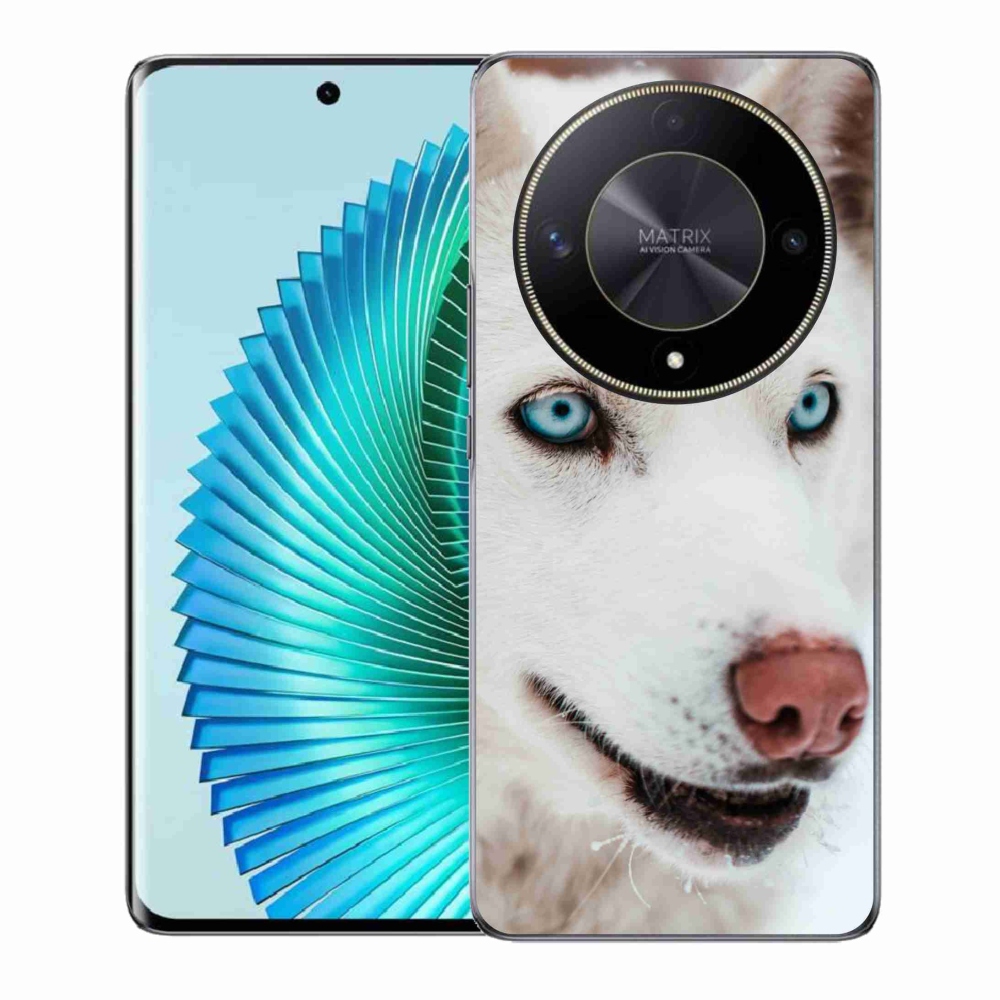 Gél tok mmCase a Honor Magic 6 Lite 5G készülékhez - kutyaszemmel nézve