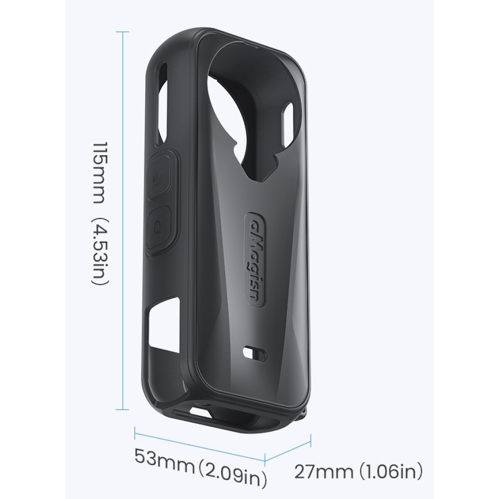 AMAGISN szilikon védőtok lencsevédővel Insta360 X4 Air készülékhez