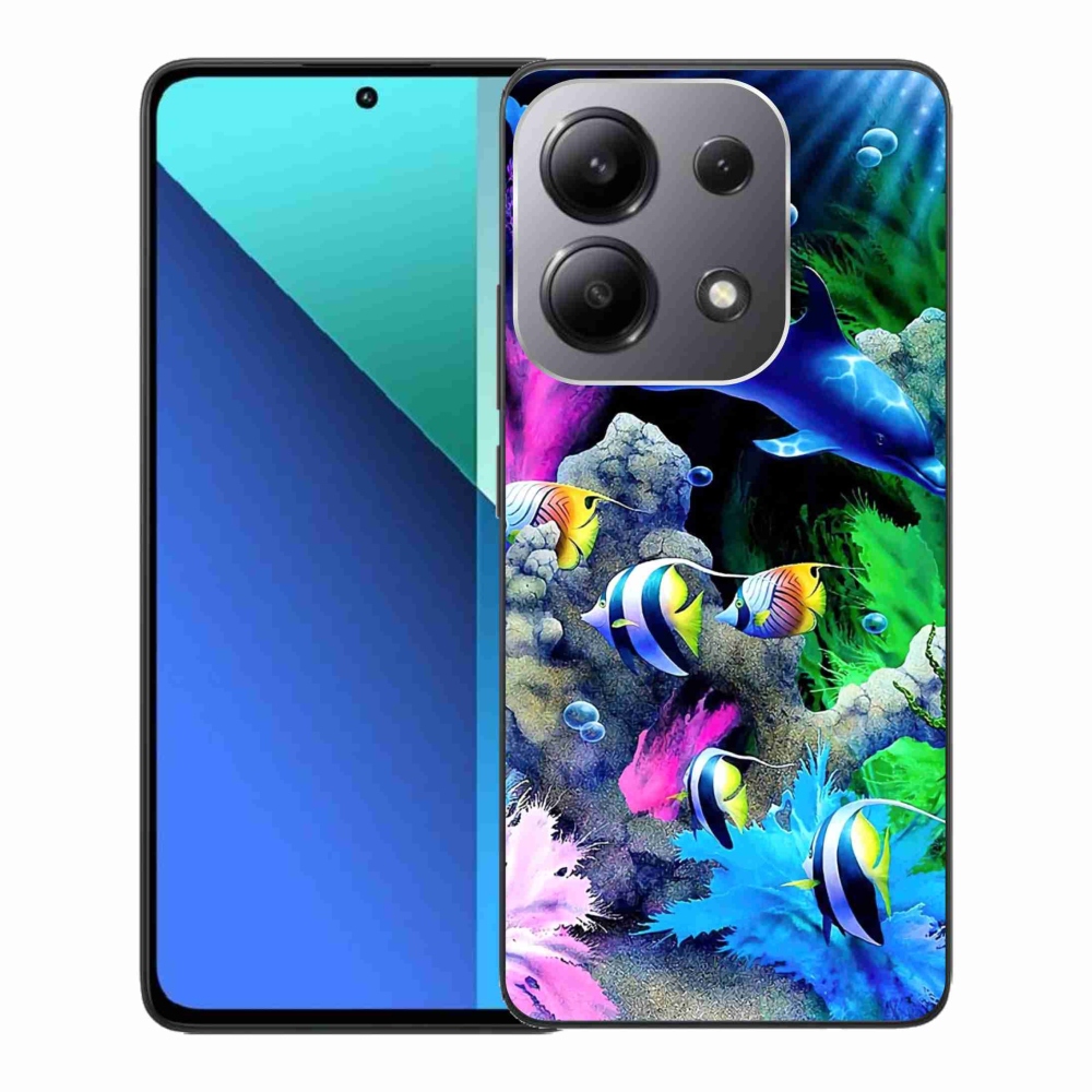 Gél tok mmCase a Xiaomi Redmi Note 13-hoz - tengeri világ