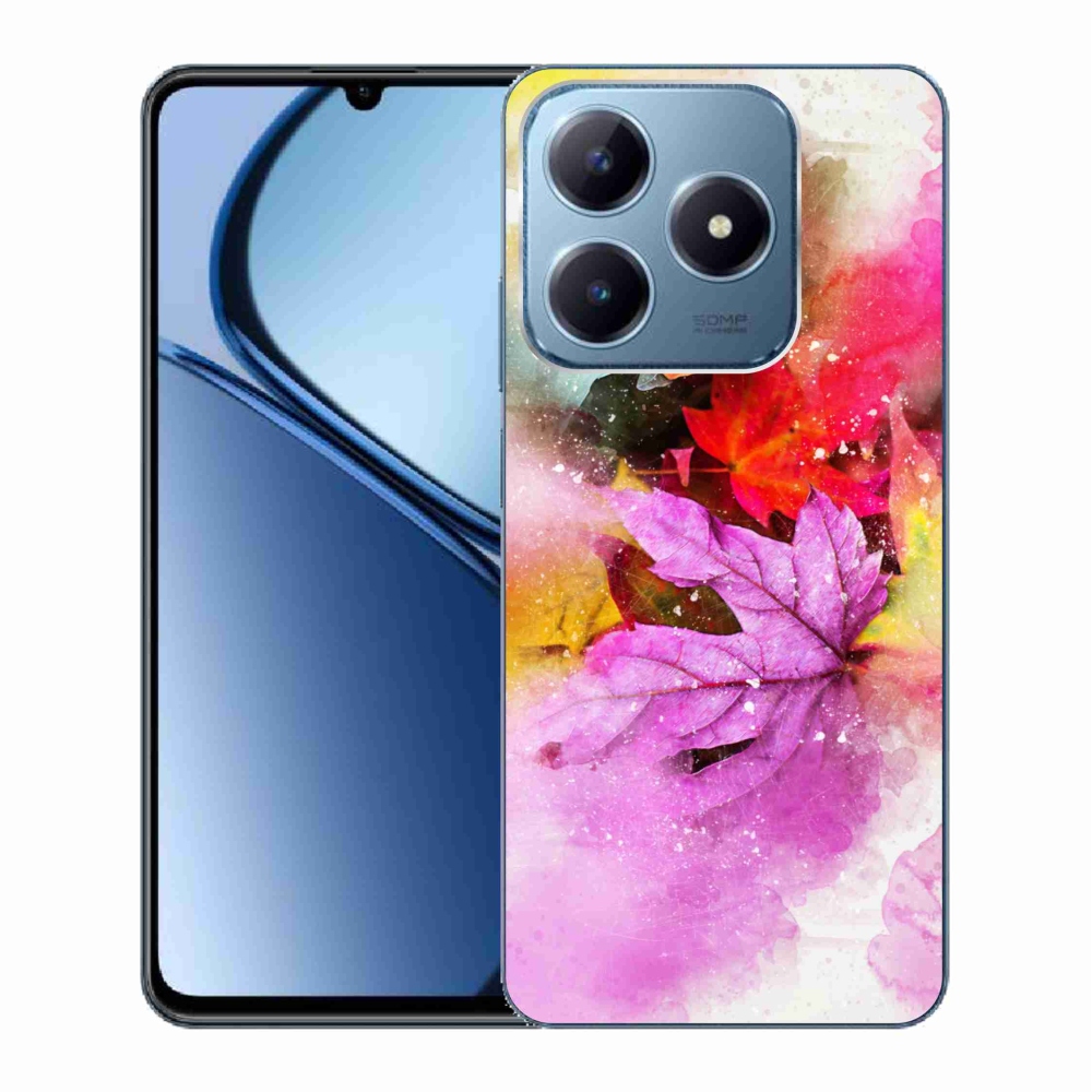 Gél borító mmCase a Realme C63 készülékhez - színes lapok