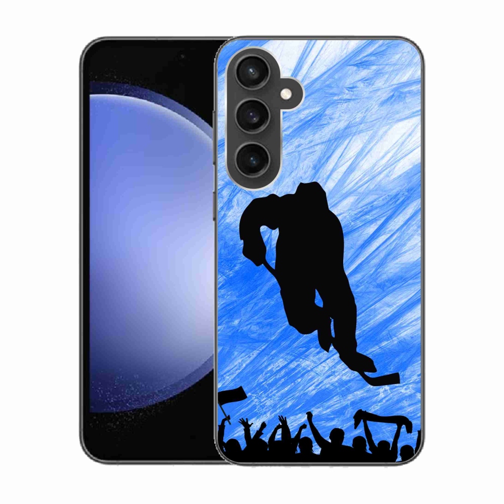 Gél borítás mmCase Samsung Galaxy S23 FE - hokijátékos számára