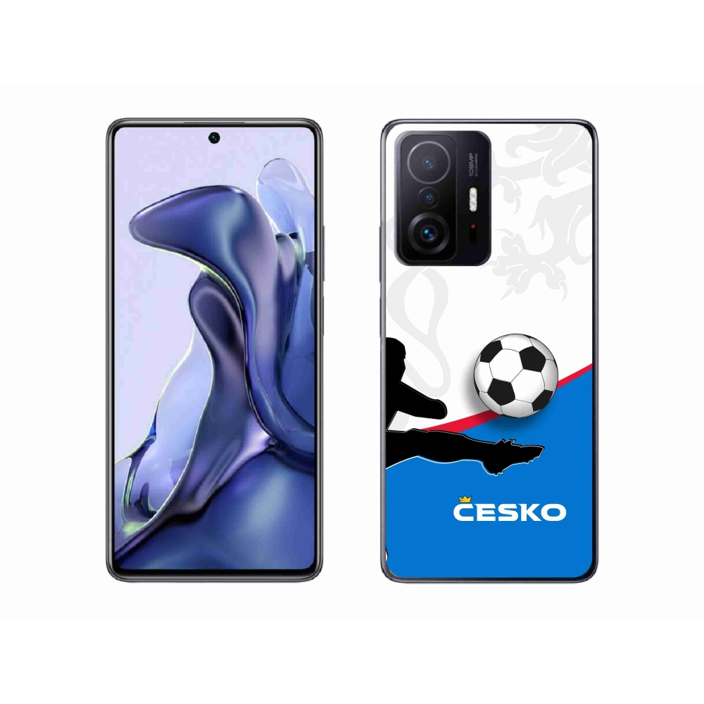 Gél borítás mmCase a Xiaomi 11T-hez - futball Csehország 3