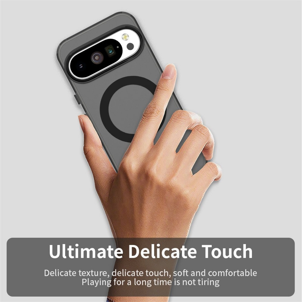 Candy zselés tok MagSafe a Google Pixel 10 Pro XL számára - fekete