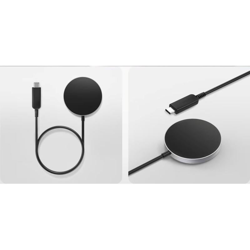 GP-PWU025WIA Samsung vezeték nélküli gyorstöltő a Samsung Galaxy S25/Z Flip 7/Z Fold 7 készülékhez Fekete színű