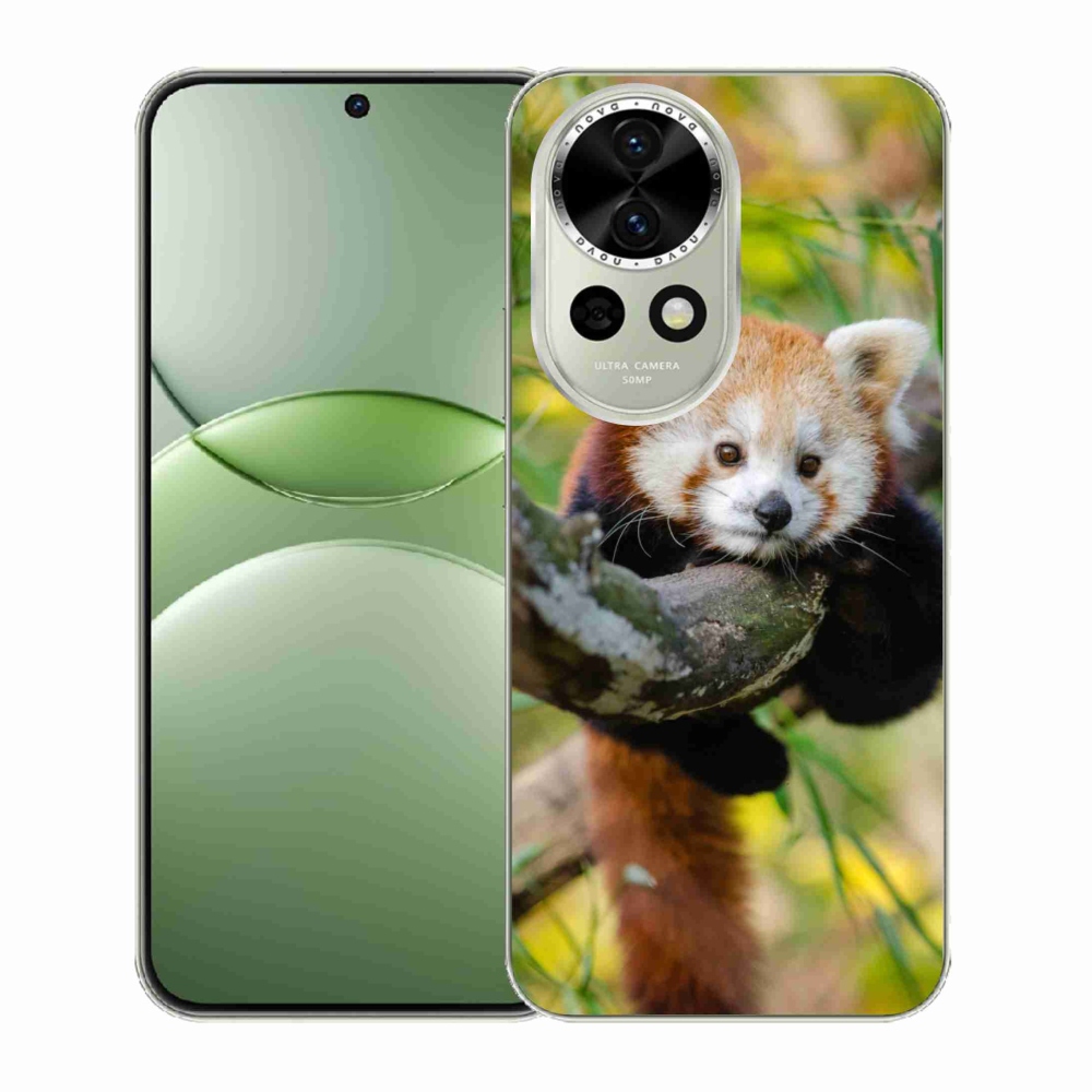 Gél borítás mmCase a Huawei Nova 13 5G készülékhez - panda piros