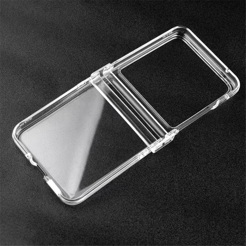 Műanyag tok a Motorola Razr 40 Ultra készülékhez - átlátszó