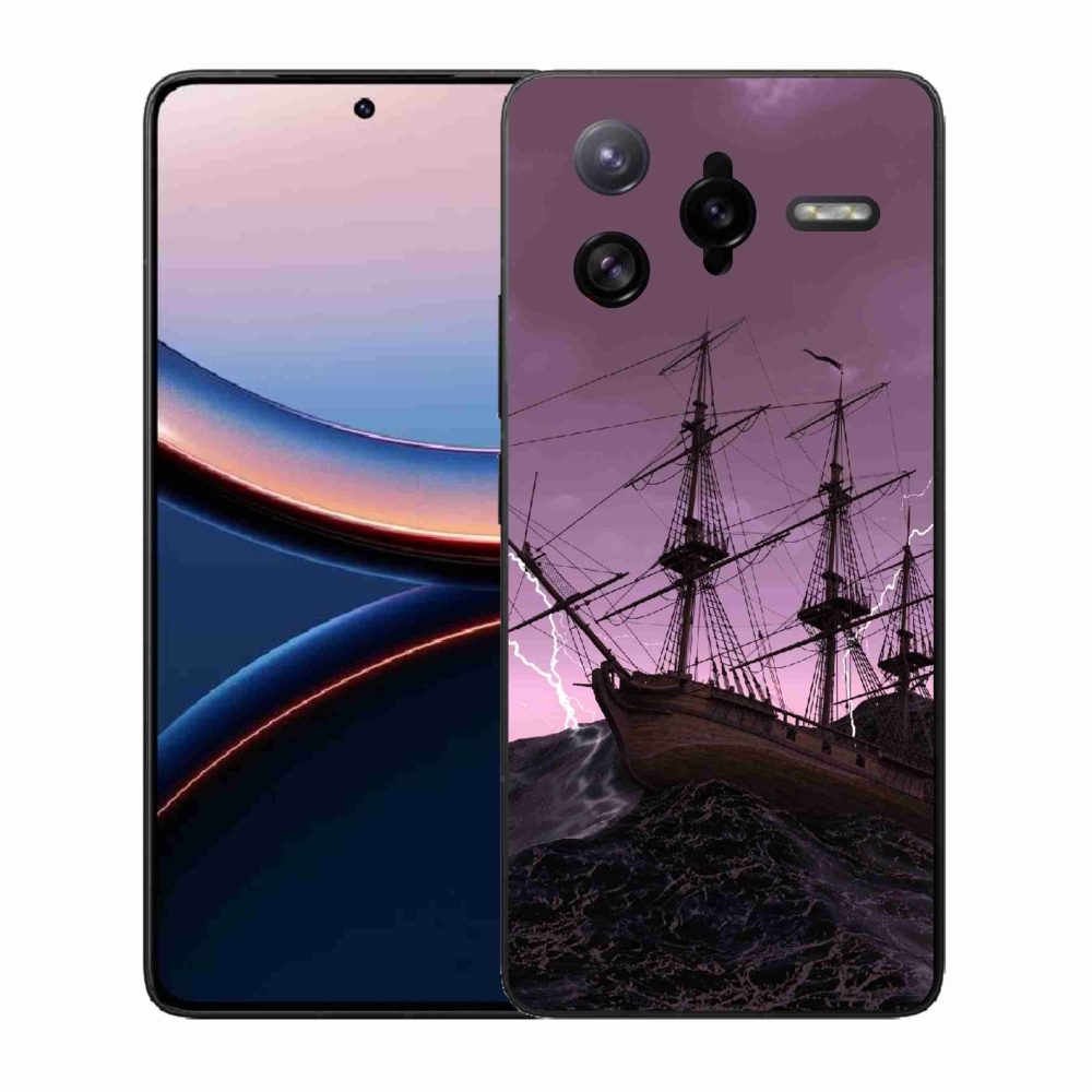 Gél borítás mmCase a Xiaomi Poco F7 Ultra számára - hajó a viharban