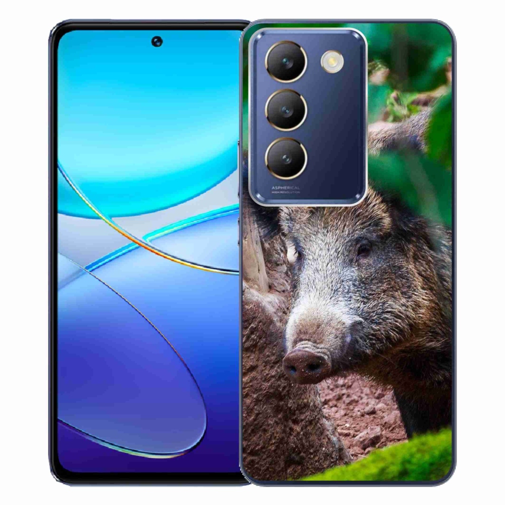 Gél borítás mmCase a Vivo V40 SE 4G/5G készülékhez - vaddisznó