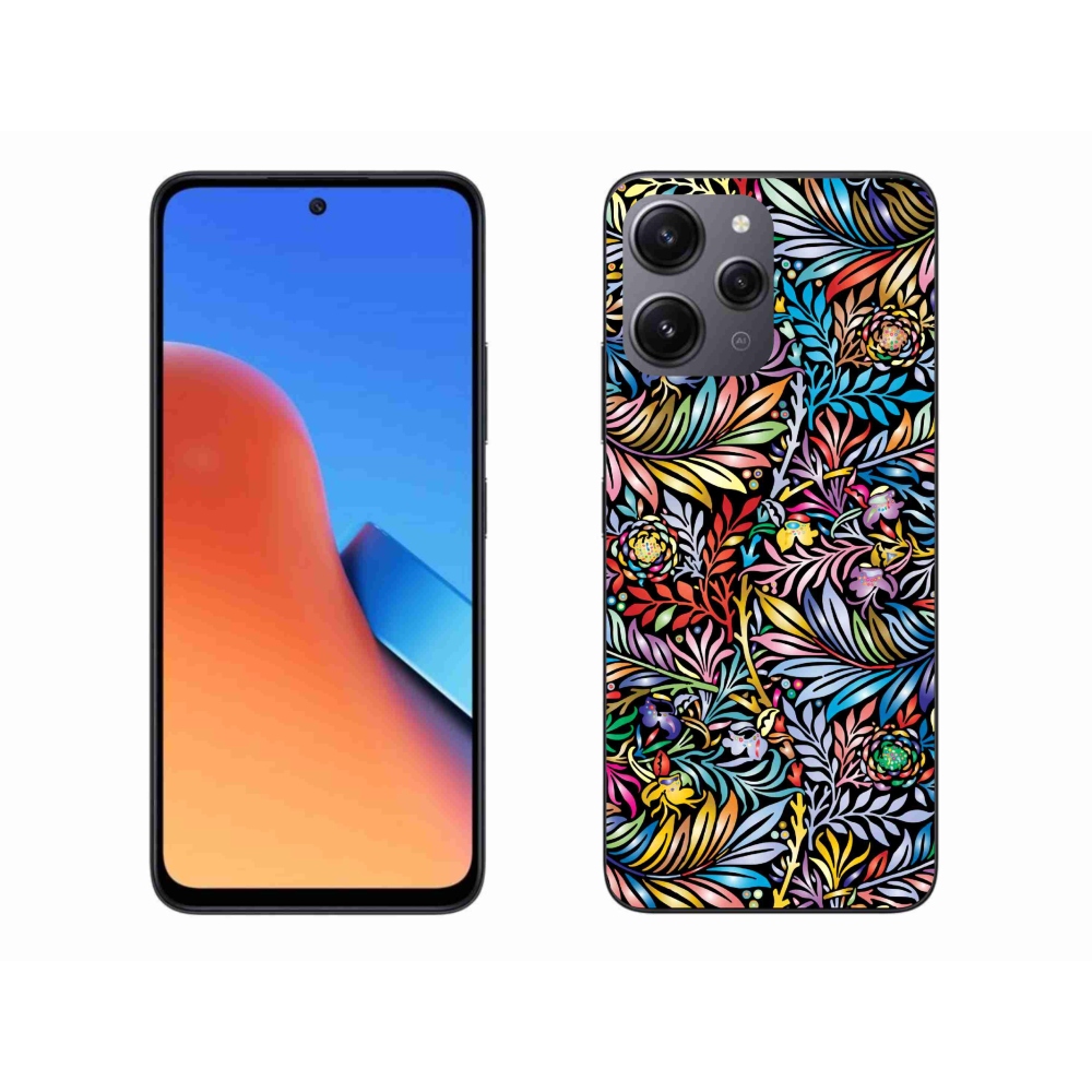 Gél borító mmCase a Xiaomi Redmi 12 - virágok 5