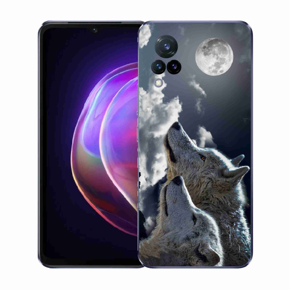 Gél borítás mmCase a Vivo V21 4G/5G készülékhez - farkasok
