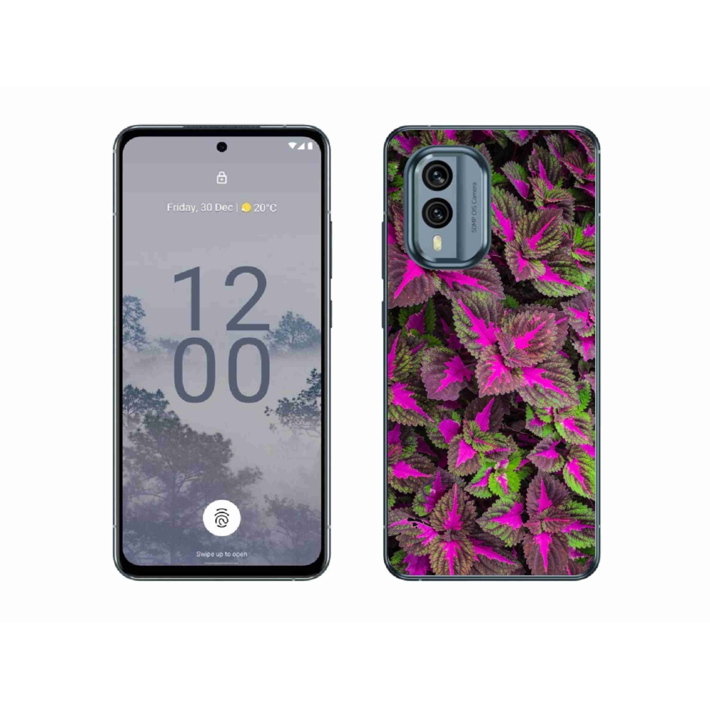 Zselés borítás mmCase a Nokia X30 5G készülékhez - virág 10
