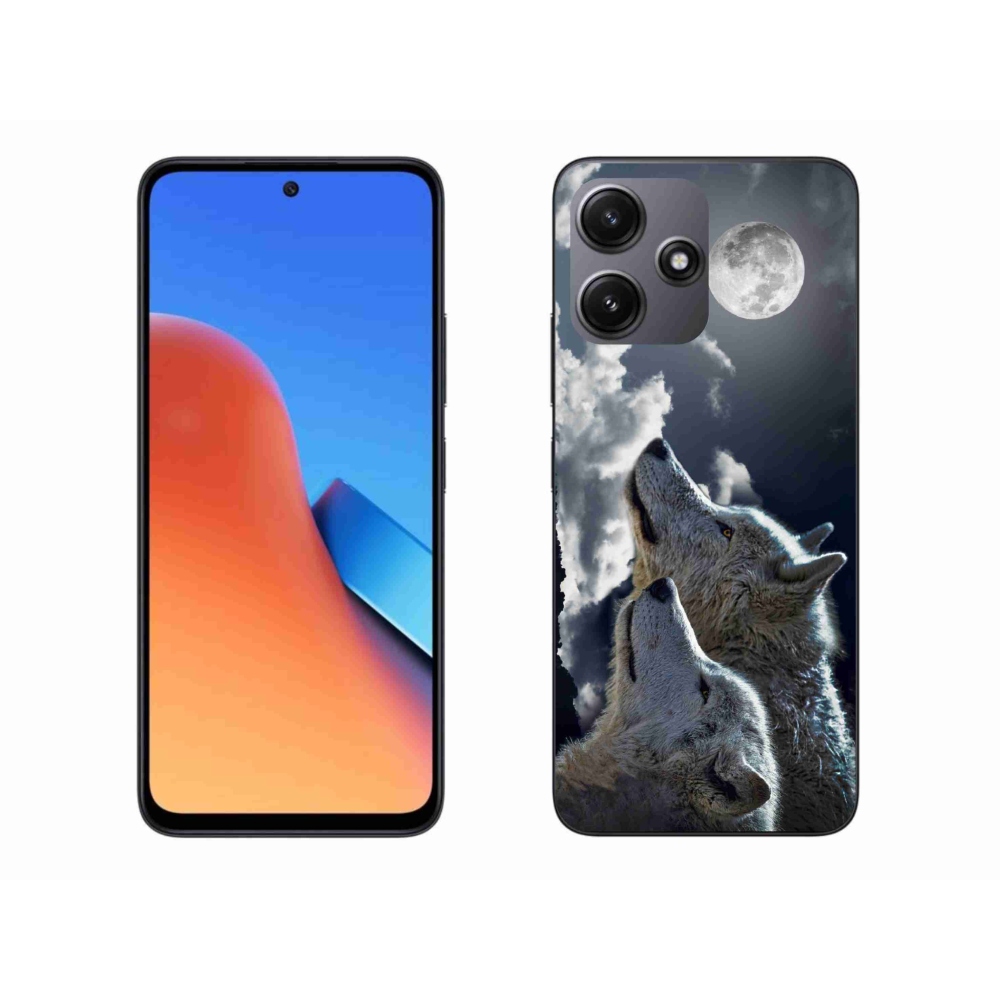 Gél borítás mmCase a Xiaomi Redmi 12 5G-hez - farkasok