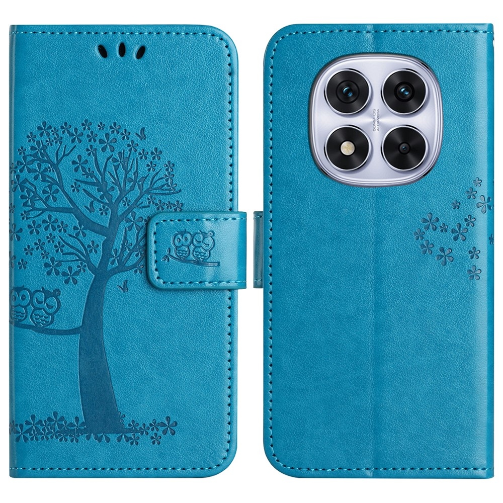 Fa könyv tok Xiaomi Redmi Note 14 Pro 5G/Poco X7 5G/Note 14 Pro+ 5G - kék