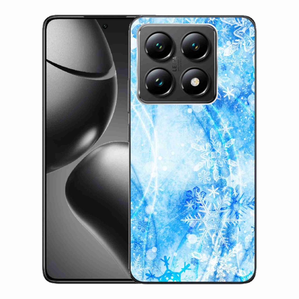 Gél borítás mmCase a Xiaomi 14T-hez - hópelyhek