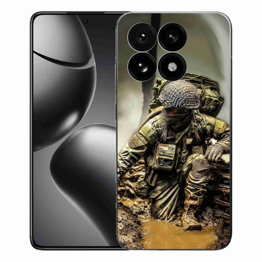 Gél borítás mmCase a Xiaomi 15T-hez - katona