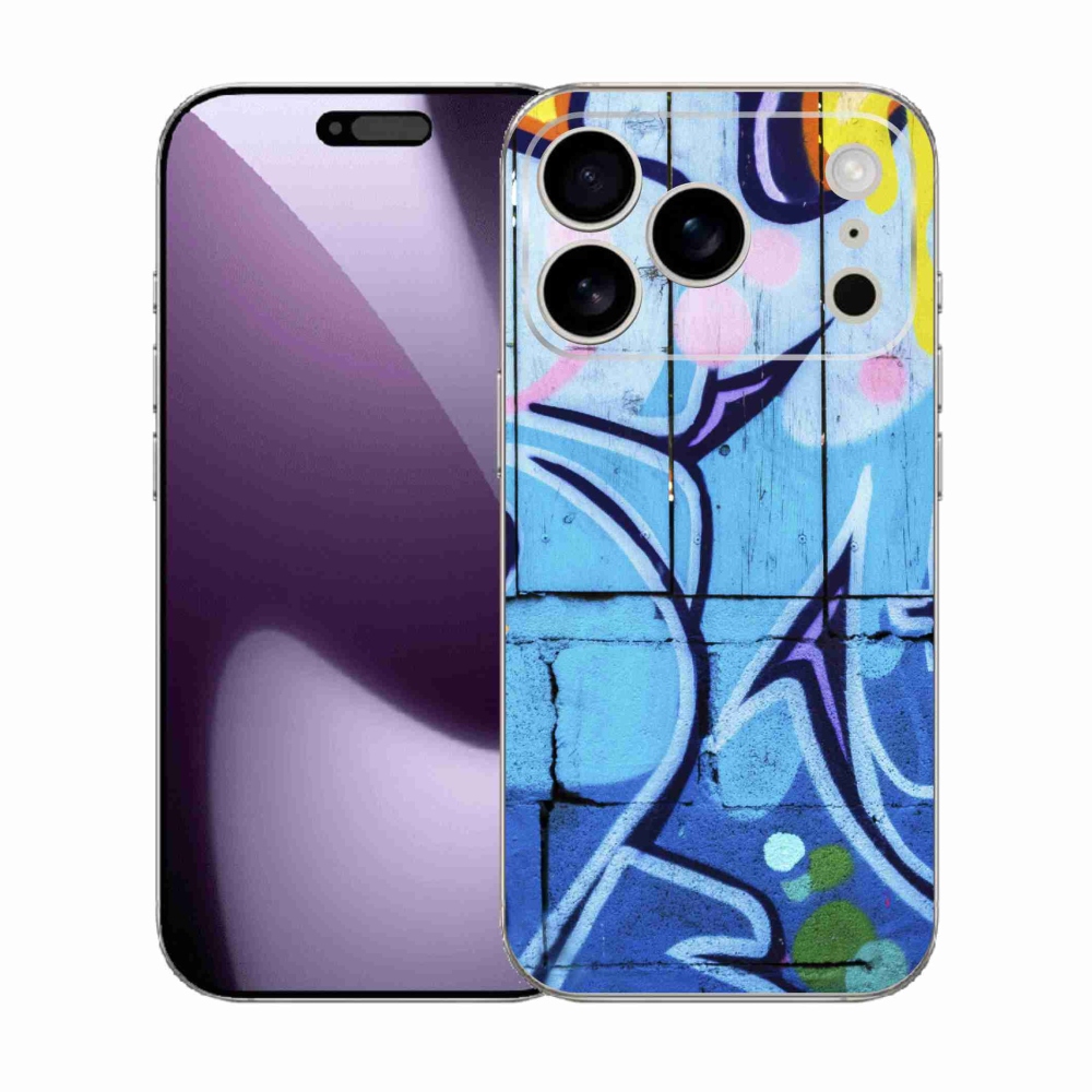 Zselés borítás mmCase iPhone 17 Pro készülékhez - graffiti
