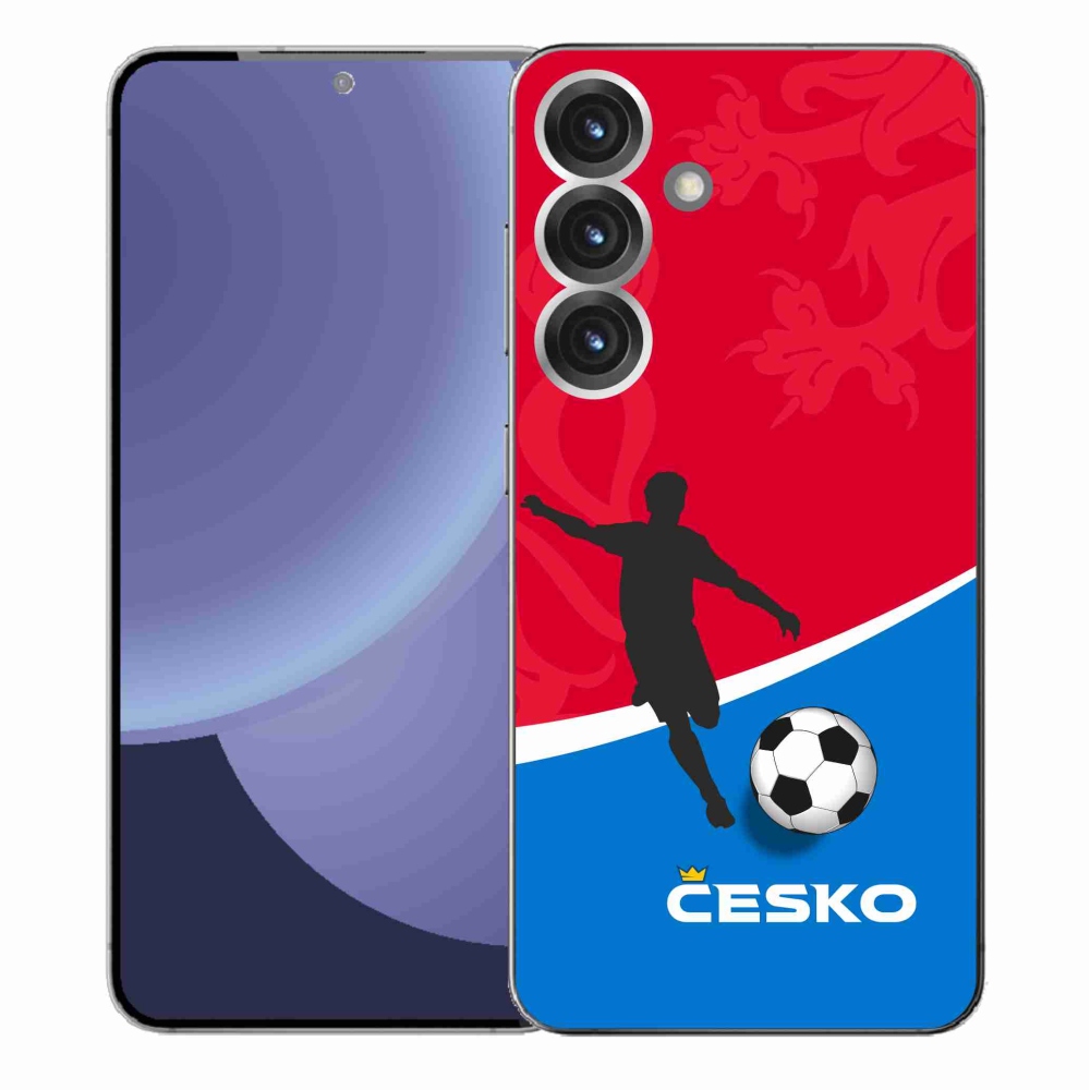 Gél borítás mmCase Samsung Galaxy S25+ - futball Csehország