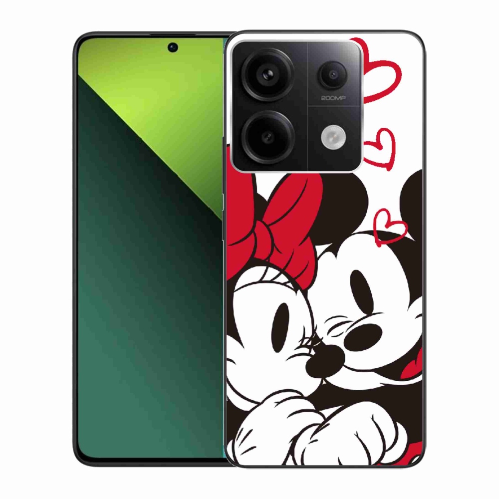 Gél borítás mmCase a Xiaomi Redmi Note 13 Pro 5G/Poco X6 5G számára - minnie és mickey
