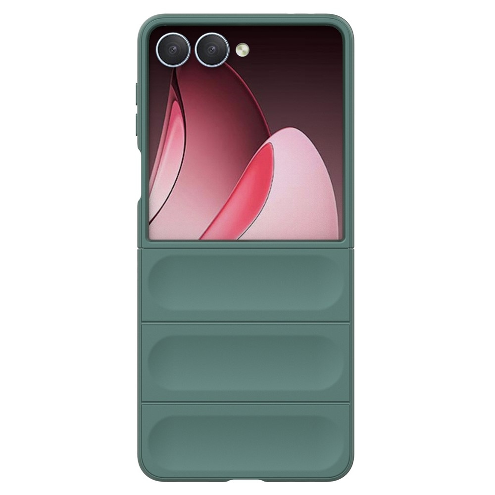 Rugg tartós zselés tok Samsung Galaxy Z Flip7 5G - zöld