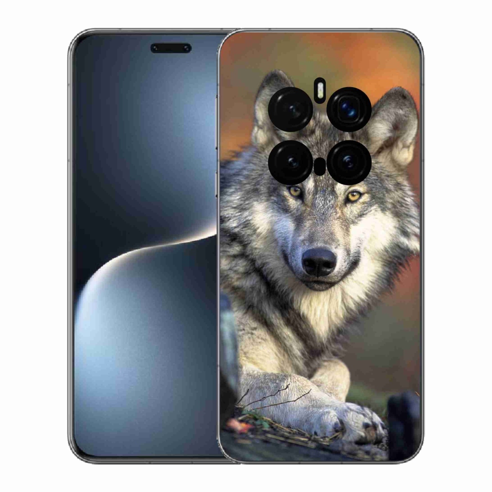 Gél borítás mmCase a Honor Magic 7 Pro 5G készülékhez - farkas