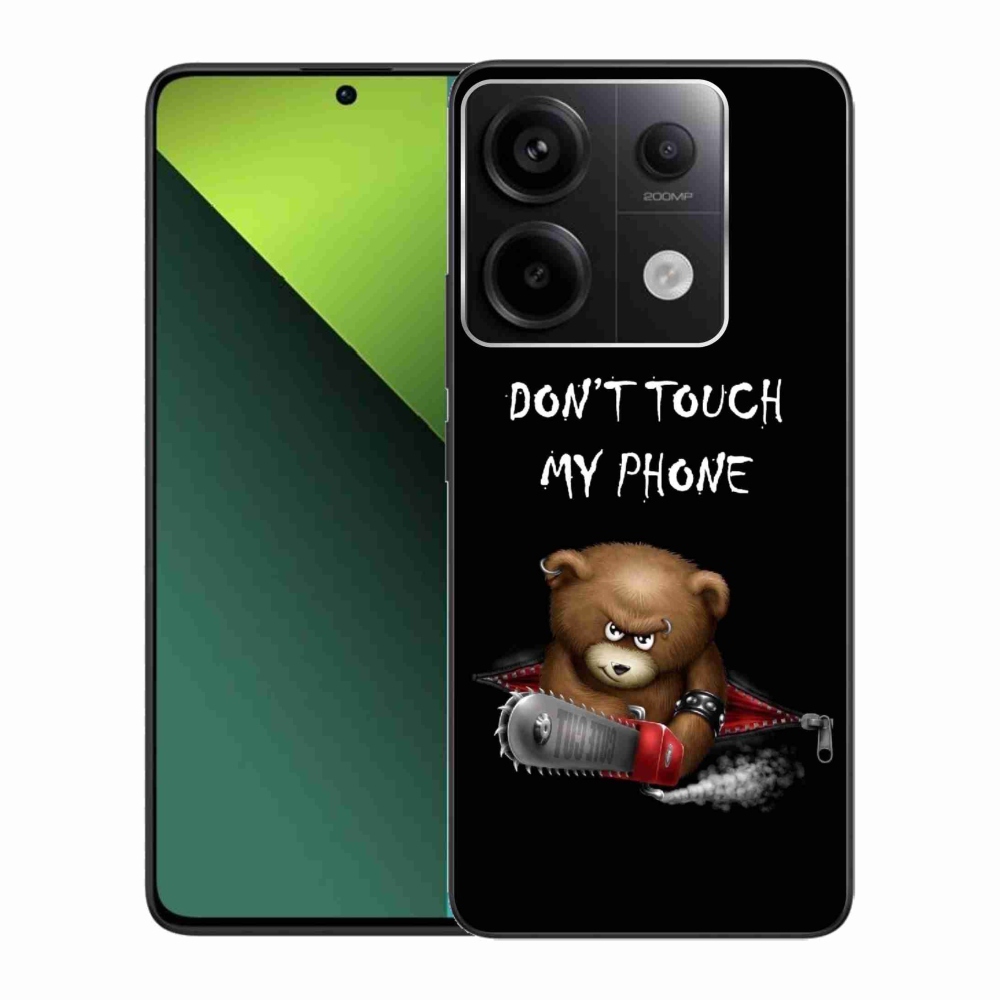 Zselés borítás mmCase a Xiaomi Redmi Note 13 Pro 5G/Poco X6 5G - ne érintse meg a telefont