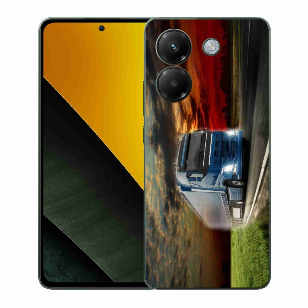 Gél borítás mmCase a Xiaomi Poco M7 Pro 5G-hez - teherautó 4