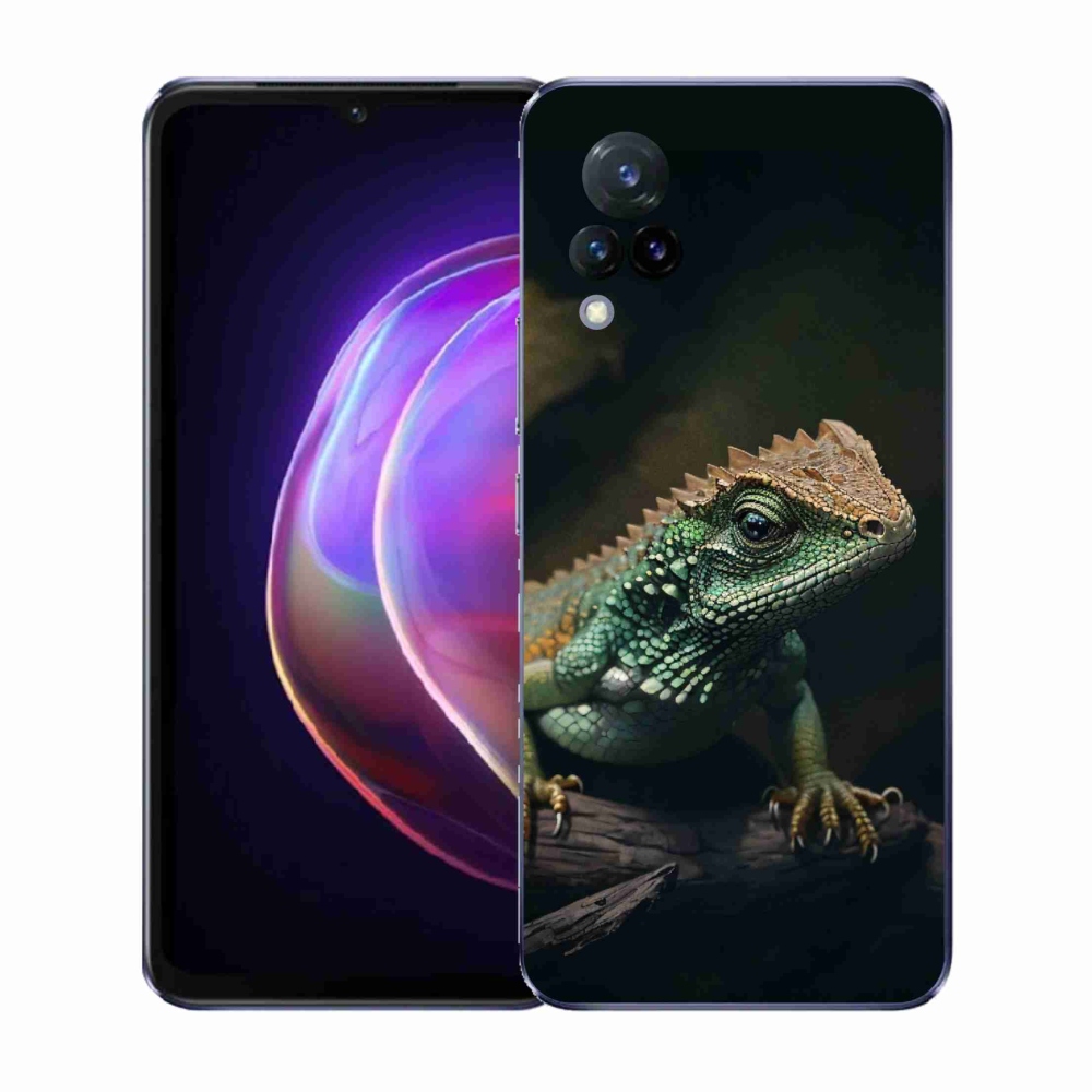 Gél borítás mmCase a Vivo V21 4G/5G készülékhez - gyík