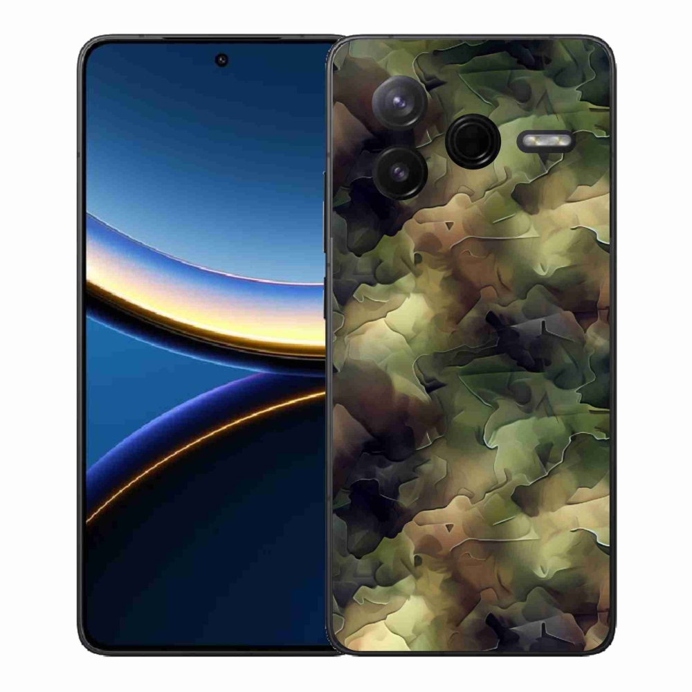 Gél borítás mmCase a Xiaomi Poco F7 Pro számára - álcázó minta 10