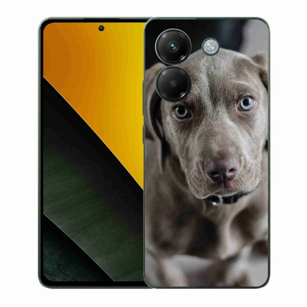 Gél borítás mmCase a Xiaomi Poco M7 Pro 5G számára - a nemes vadászkutya