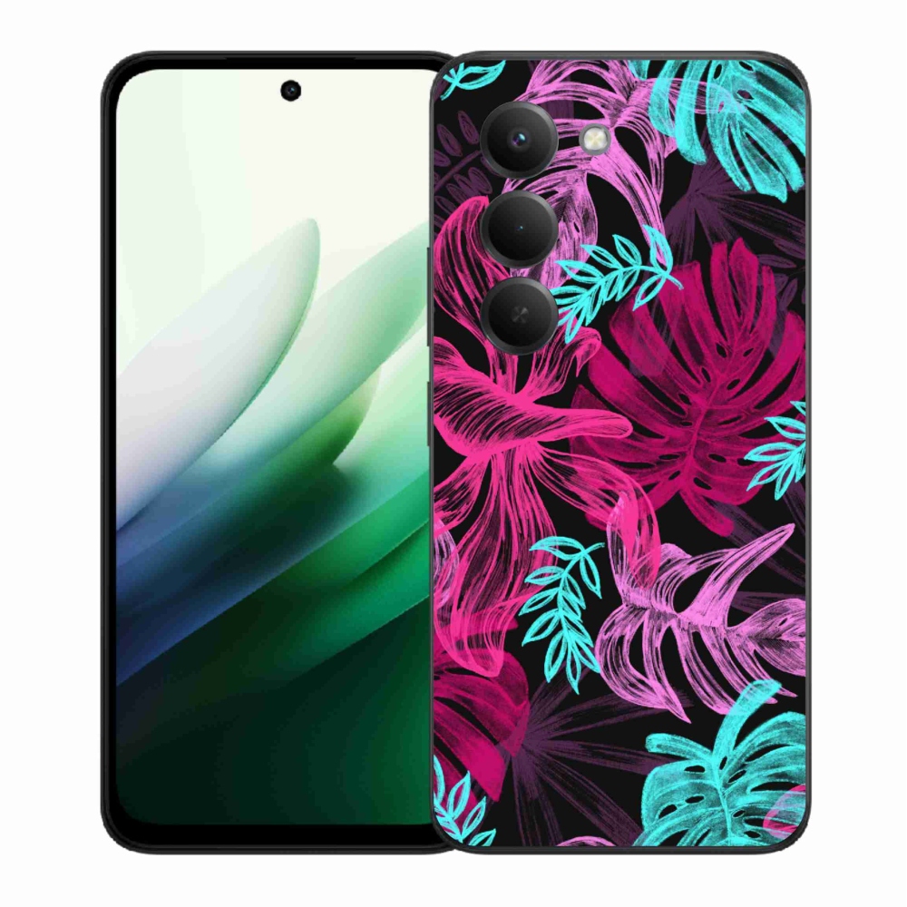 Gél borító mmCase a Xiaomi Redmi 15 5G számára - virágok 1