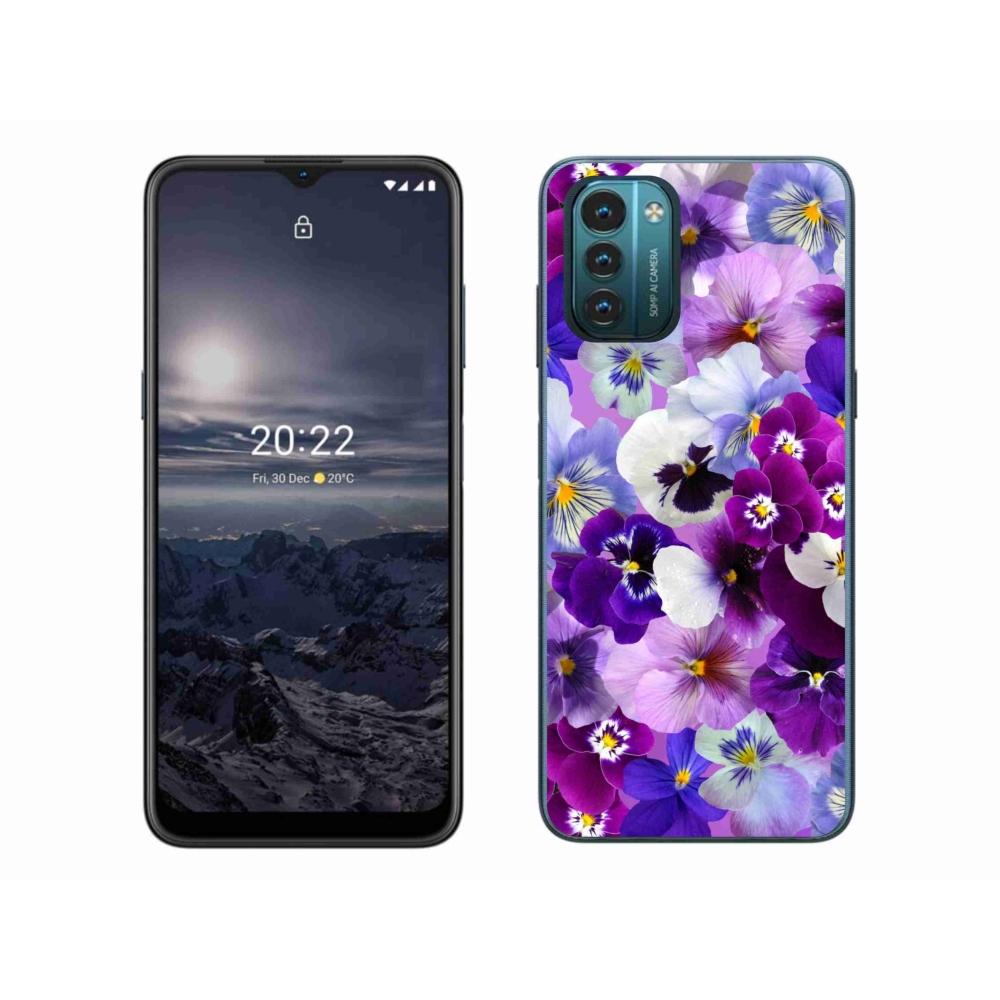 Zselés borítás mmCase a Nokia G11/G21 készülékhez - virágok 9