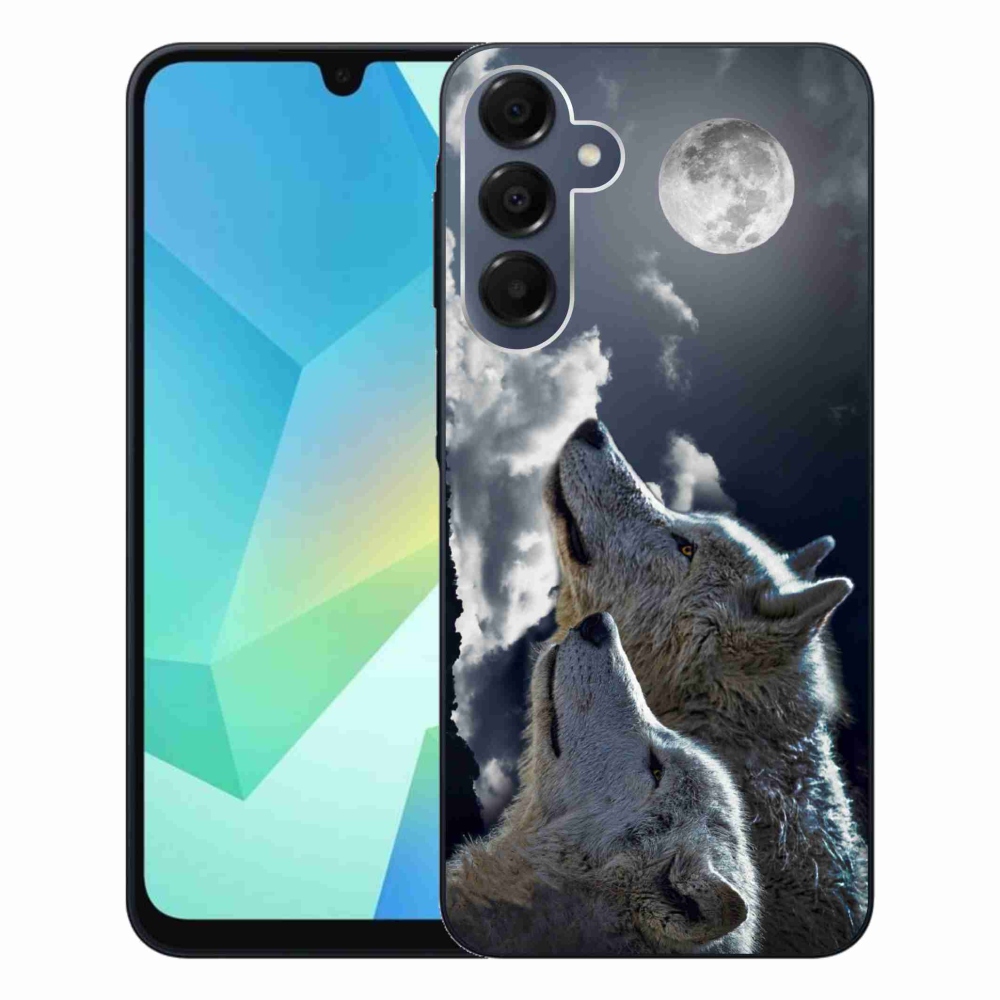Gél védőburkolat mmCase Samsung Galaxy A16 4G/5G - farkasok