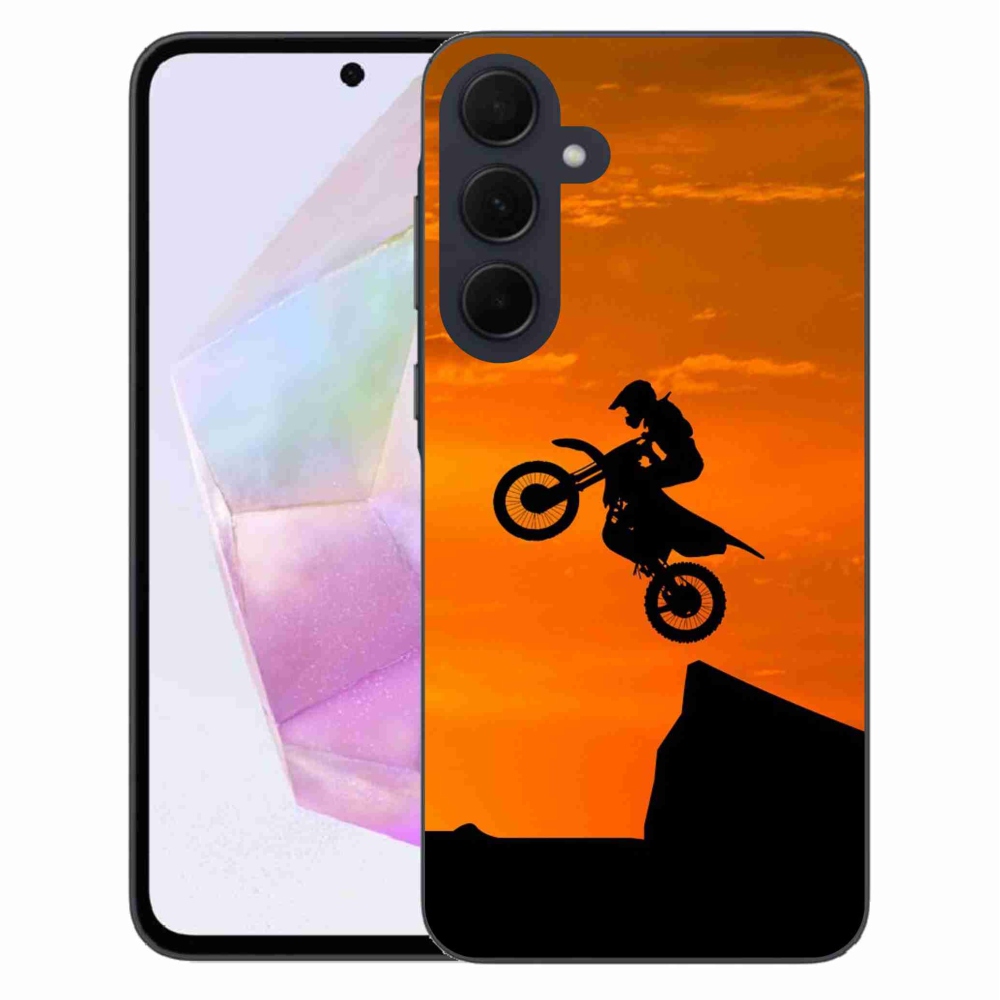 Gél védőhuzat mmCase Samsung Galaxy A35 5G - motocross