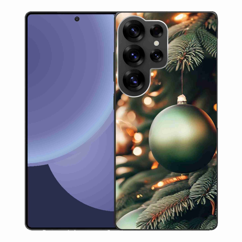 Gél borítás mmCase Samsung Galaxy S25 Ultra - karácsonyi dekorációk 1