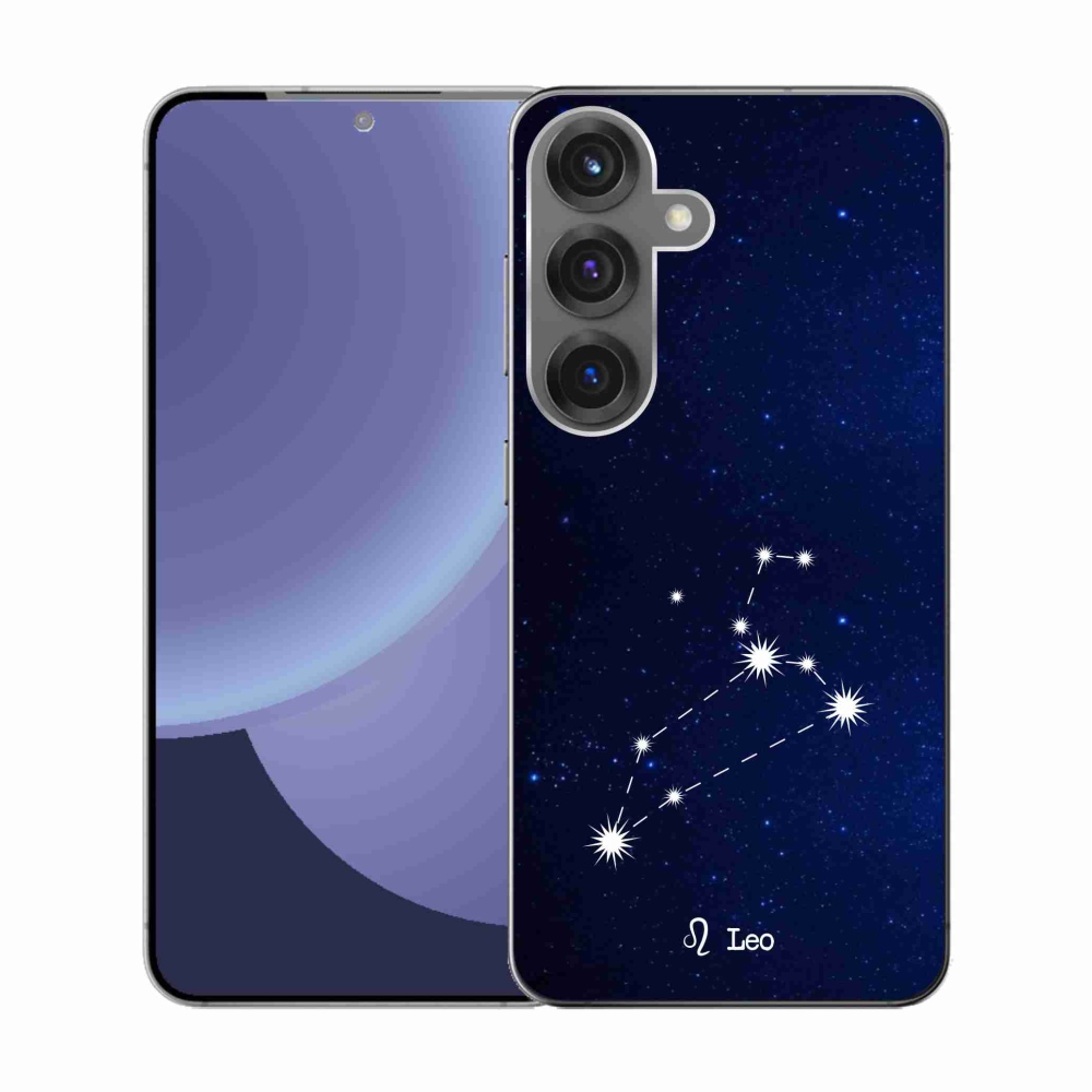 Gél borítás mmCase Samsung Galaxy S25 készülékhez - Oroszlán csillagkép