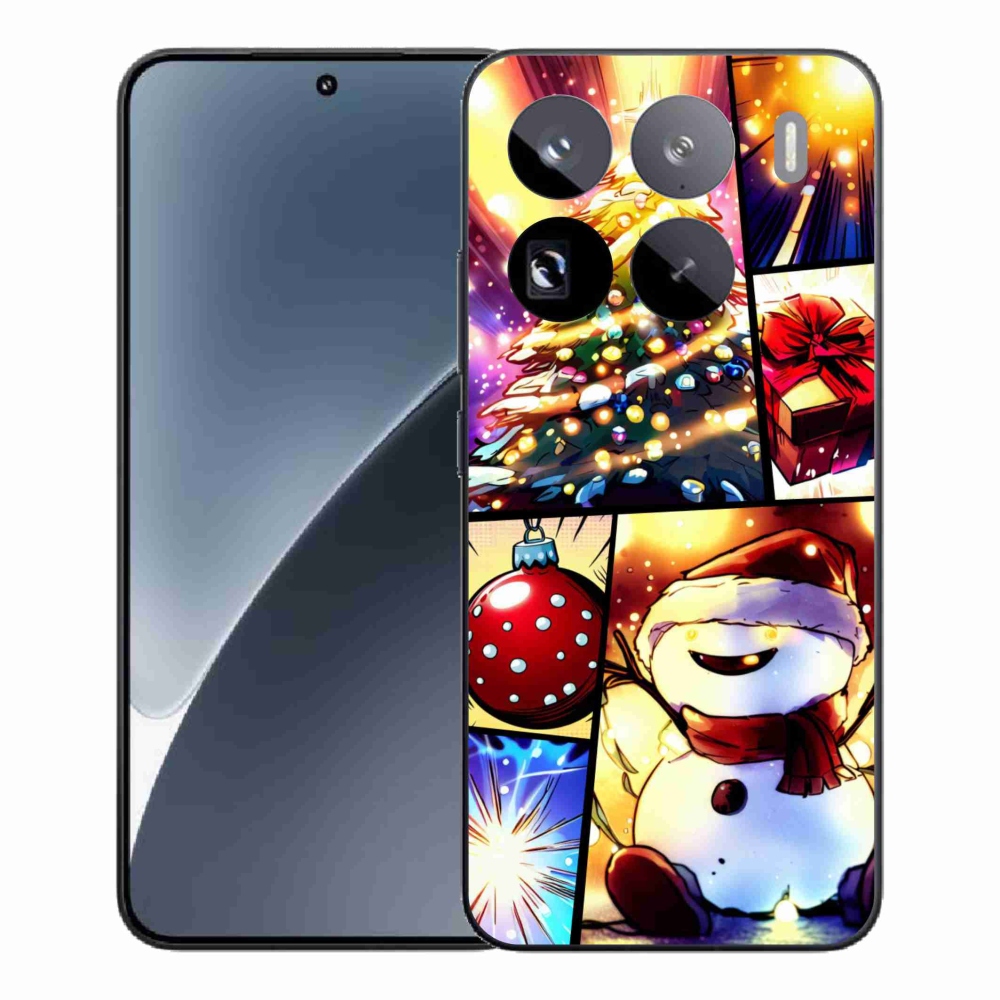 Gél borítás mmCase a Xiaomi 15 Pro készülékhez - karácsonyi motívumok 1