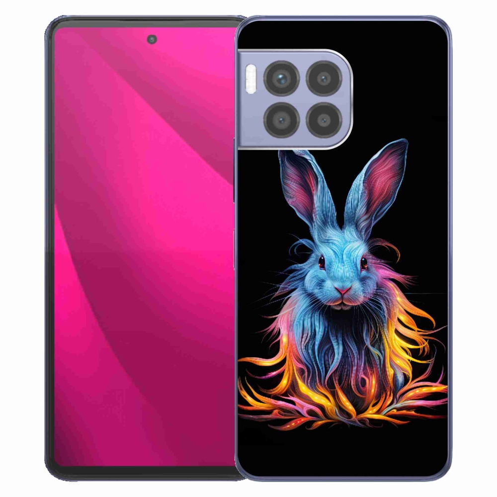 Zselés borítás mmCase a T-Mobile T Phone 2 Pro készülékhez - absztrakt nyúl