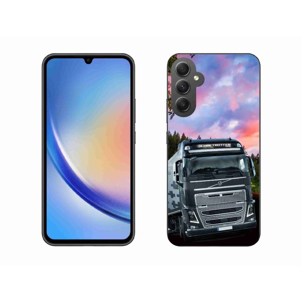 Zselés borítás mmCase Samsung Galaxy A34 5G - teherautó 2