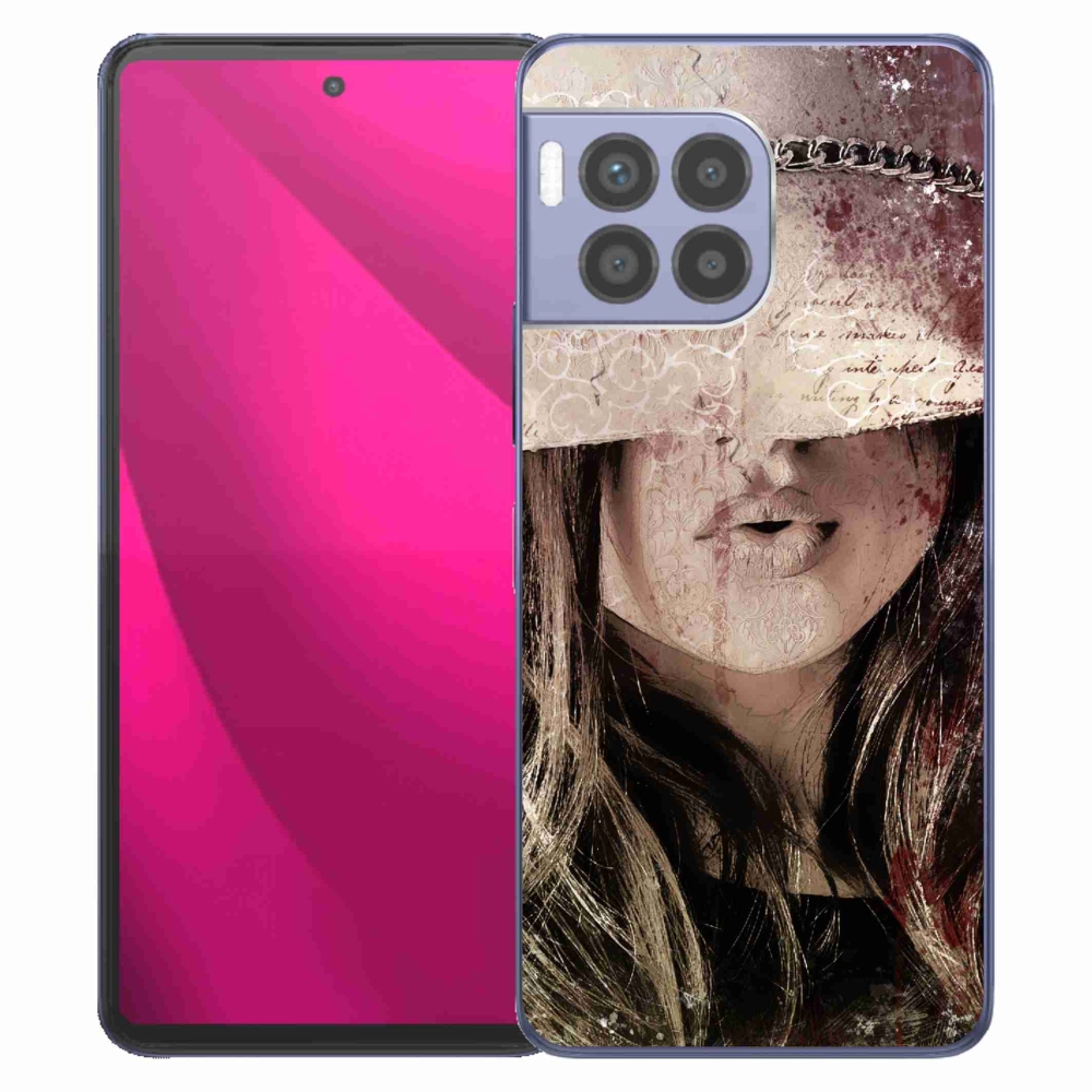 Gél védőburkolat mmCase a T-Mobile T Phone 2 Pro készülékhez - lány